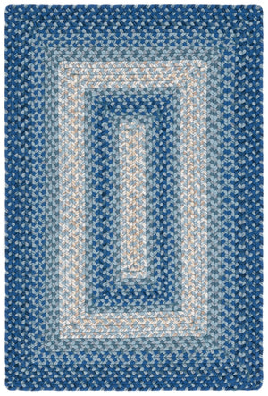 Safavieh Braided Rugs 311n Navy / Grey Navy ,Grey Polypropylene Pile Brd311n-2