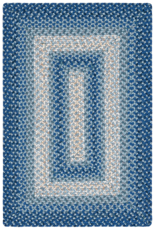 Safavieh Braided Rugs 311n Navy / Grey Navy ,Grey Polypropylene Pile Brd311n-2