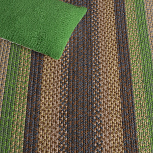 Safavieh Braided Hand Woven Indoor/Outdoor Rug - Durable, Stylish Grey And Rust Design For High-traffic Areas Brown ,Green Polypropylene Pile Brd314t-6ov