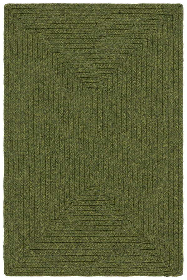 Safavieh Braided Area Rug - Stylish Green Design For Indoor/Outdoor Spaces, Perfect For Comfort And Elegance Green Polypropylene Pile Brd315a-10r