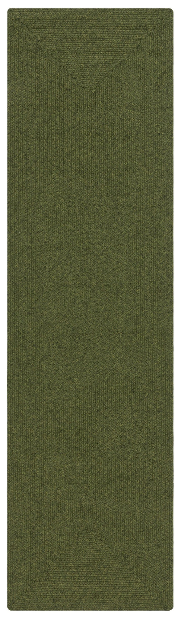 Safavieh Braided Area Rug - Stylish Green Design For Indoor/Outdoor Spaces, Perfect For Comfort And Elegance Green Polypropylene Pile Brd315a-10r