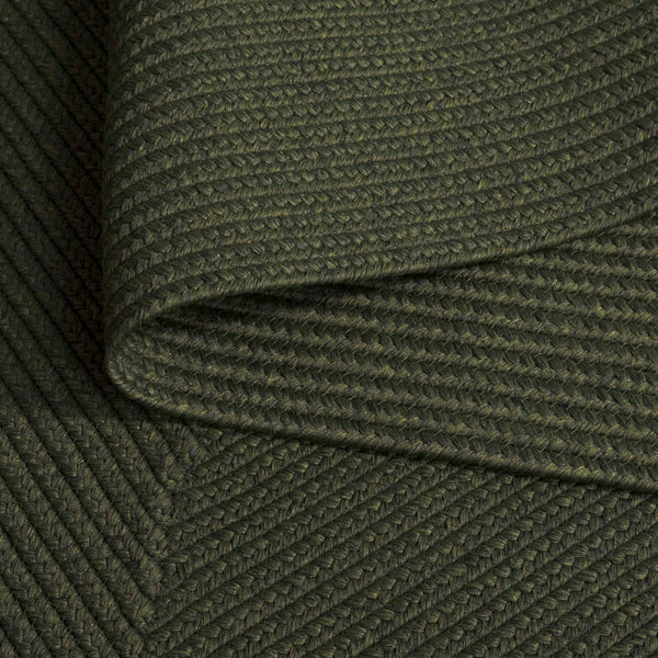 Safavieh Braided Area Rug - Stylish Green Design For Indoor/Outdoor Spaces, Perfect For Comfort And Elegance Green Polypropylene Pile Brd315a-10r