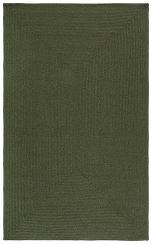 Safavieh Braided Area Rug - Stylish Green Design For Indoor/Outdoor Spaces, Perfect For Comfort And Elegance Green Polypropylene Pile Brd315a-10r