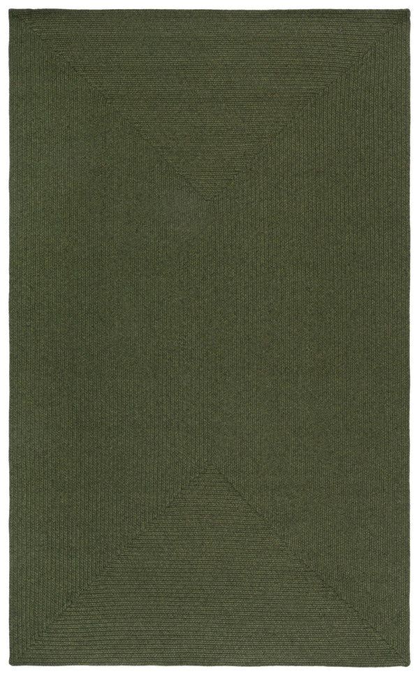 Safavieh Braided Area Rug - Stylish Green Design For Indoor/Outdoor Spaces, Perfect For Comfort And Elegance Green Polypropylene Pile Brd315a-10r