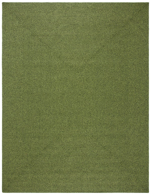 Safavieh Braided Area Rug - Stylish Green Design For Indoor/Outdoor Spaces, Perfect For Comfort And Elegance Green Polypropylene Pile Brd315a-10r
