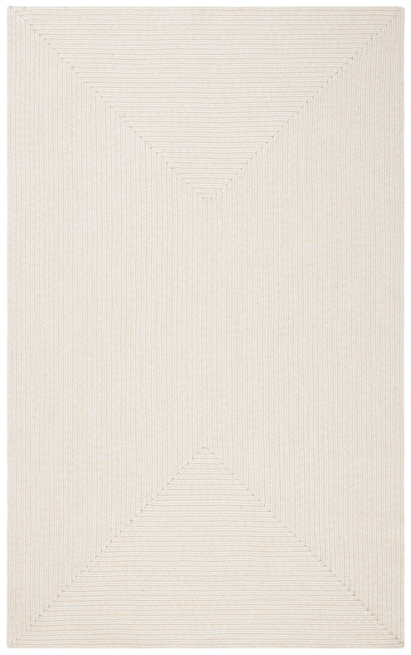 Safavieh Braided Area Rug - Stylish Green Design For Indoor/Outdoor Spaces, Perfect For Comfort And Elegance Ivory ,Beige Polypropylene Pile Brd315b-214
