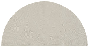 Safavieh Braided Hand-Woven Cream Rug | Low-Profile Polypropylene Braided Texture, Durable & Washable 5X8 5'-0" x 8'-0" BRD315C-5