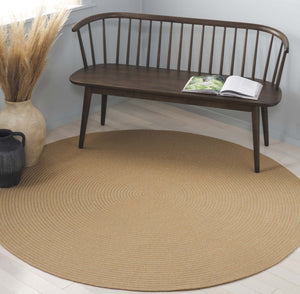 Safavieh Braided Area Rug - Stylish Green Design For Indoor/Outdoor Spaces, Perfect For Comfort And Elegance Beige ,Tan Polypropylene Pile Brd315d-4sq