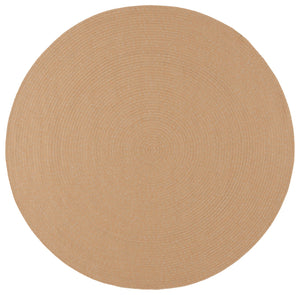 Safavieh Braided Area Rug - Stylish Green Design For Indoor/Outdoor Spaces, Perfect For Comfort And Elegance Beige ,Tan Polypropylene Pile Brd315d-4sq