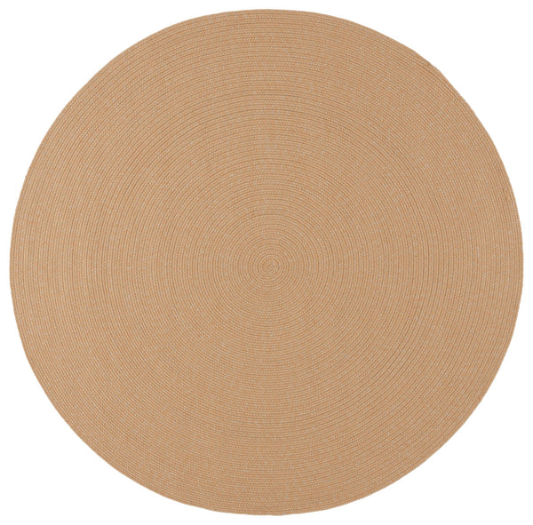 Safavieh Braided Area Rug - Stylish Green Design For Indoor/Outdoor Spaces, Perfect For Comfort And Elegance Beige ,Tan Polypropylene Pile Brd315d-4sq