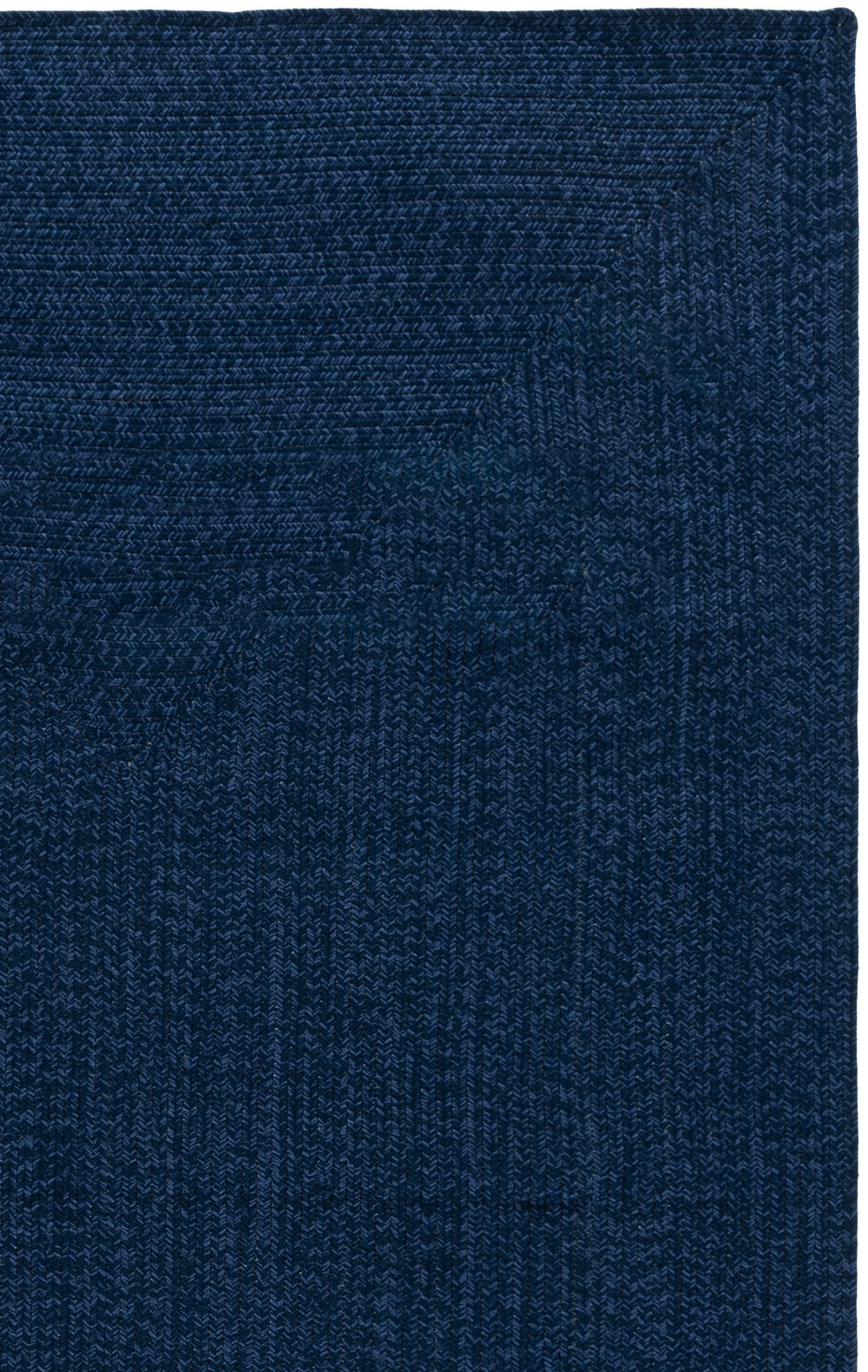 Safavieh Braided Navy Hand‑Woven Indoor/Outdoor Rug — Low‑Profile 1/4" Pile, Durable Polypropylene, Washable 5'-0" x 8'-0" BRD315N-5