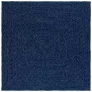 Safavieh Braided Navy Handwoven Runner Rug — Low-Profile, Weather-Resistant Polypropylene For Indoor/Outdoor Use 2'-3" x 8'-0" BRD315N-28