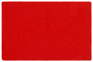 Safavieh Braided Area Rug - Stylish Green Design For Indoor/Outdoor Spaces, Perfect For Comfort And Elegance Rust Polypropylene Pile Brd315p-6