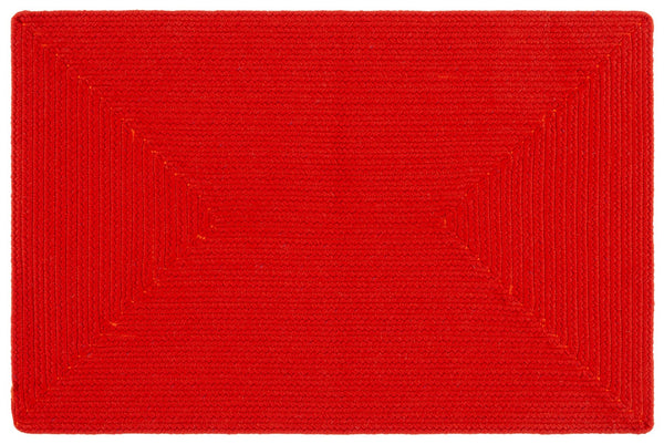 Safavieh Braided Area Rug - Stylish Green Design For Indoor/Outdoor Spaces, Perfect For Comfort And Elegance Rust Polypropylene Pile Brd315p-6