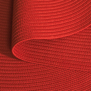 Safavieh Braided Area Rug - Stylish Green Design For Indoor/Outdoor Spaces, Perfect For Comfort And Elegance Rust Polypropylene Pile Brd315p-6