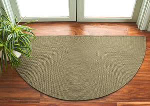 Safavieh Braided Area Rug - Stylish Green Design For Indoor/Outdoor Spaces, Perfect For Comfort And Elegance Sage Polypropylene Pile Brd315w-6ov