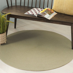 Safavieh Braided Area Rug - Stylish Green Design For Indoor/Outdoor Spaces, Perfect For Comfort And Elegance Sage Polypropylene Pile Brd315w-6ov