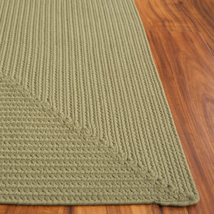 Safavieh Braided Area Rug - Stylish Green Design For Indoor/Outdoor Spaces, Perfect For Comfort And Elegance Sage Polypropylene Pile Brd315w-6ov