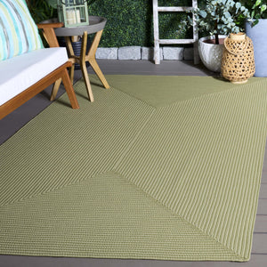 Safavieh Braided Area Rug - Stylish Green Design For Indoor/Outdoor Spaces, Perfect For Comfort And Elegance Sage Polypropylene Pile Brd315w-6ov