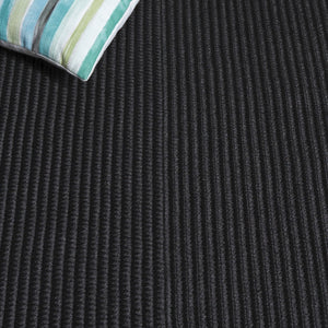 Safavieh Braided Area Rug - Stylish Green Design For Indoor/Outdoor Spaces, Perfect For Comfort And Elegance Black Polypropylene Pile Brd315z-6r