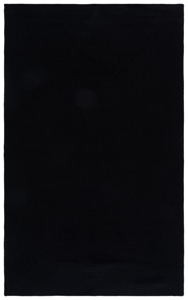 Safavieh Braided Area Rug - Stylish Green Design For Indoor/Outdoor Spaces, Perfect For Comfort And Elegance Black Polypropylene Pile Brd315z-6r