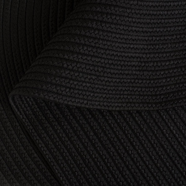 Safavieh Braided Area Rug - Stylish Green Design For Indoor/Outdoor Spaces, Perfect For Comfort And Elegance Black Polypropylene Pile Brd315z-6r