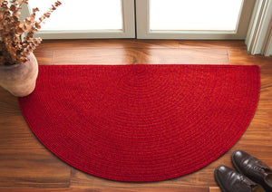 Safavieh Braided Indoor/Outdoor Area Rug - Elegant Rust Red Design For Hallways And Living Spaces Decor Rust ,Red Polypropylene Pile Brd317p-3ov
