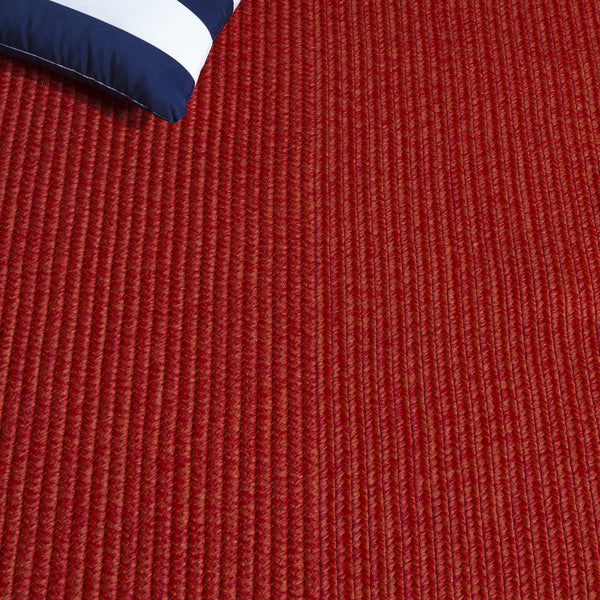 Safavieh Braided Indoor/Outdoor Area Rug - Elegant Rust Red Design For Hallways And Living Spaces Decor Rust ,Red Polypropylene Pile Brd317p-3ov