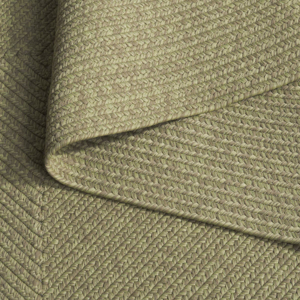 Safavieh Braided Indoor/Outdoor Area Rug - Elegant Rust Red Design For Hallways And Living Spaces Decor Sage Polypropylene Pile Brd317w-4sq