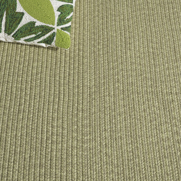 Safavieh Braided Indoor/Outdoor Area Rug - Elegant Rust Red Design For Hallways And Living Spaces Decor Sage Polypropylene Pile Brd317w-4sq