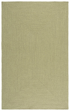 Safavieh Braided Indoor/Outdoor Area Rug - Elegant Rust Red Design For Hallways And Living Spaces Decor Sage Polypropylene Pile Brd317w-4sq