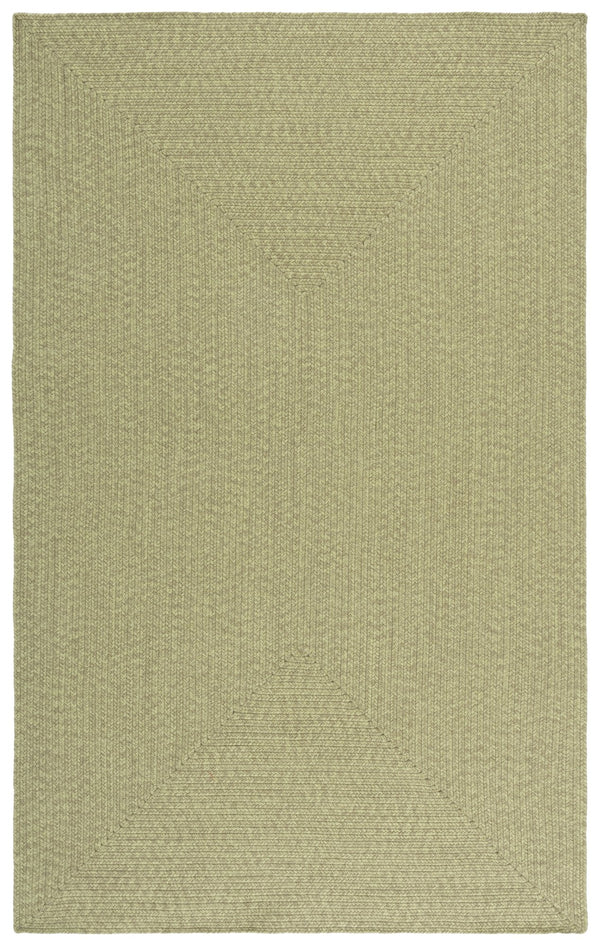 Safavieh Braided Indoor/Outdoor Area Rug - Elegant Rust Red Design For Hallways And Living Spaces Decor Sage Polypropylene Pile Brd317w-4sq