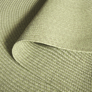 Safavieh Braided Indoor/Outdoor Area Rug - Elegant Rust Red Design For Hallways And Living Spaces Decor Sage Polypropylene Pile Brd317w-4sq