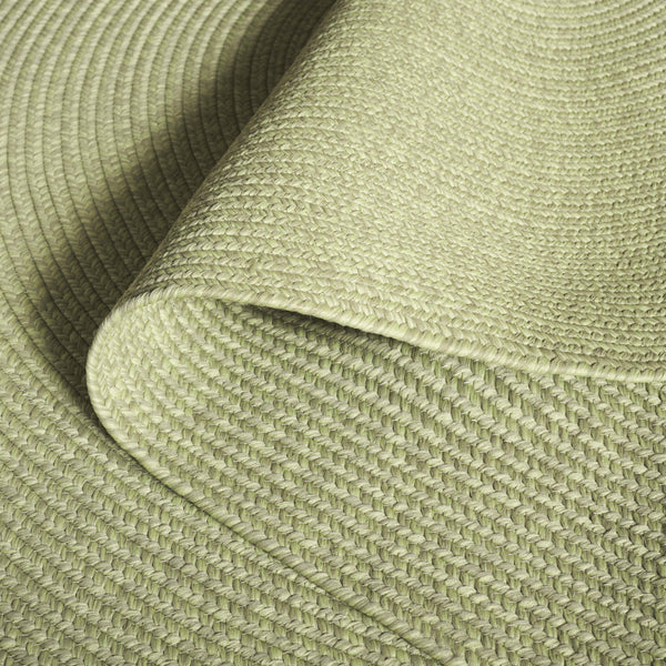 Safavieh Braided Indoor/Outdoor Area Rug - Elegant Rust Red Design For Hallways And Living Spaces Decor Sage Polypropylene Pile Brd317w-4sq