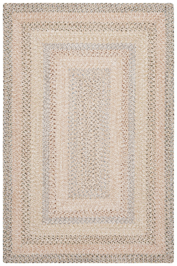 Safavieh Braided Rugs 321b Beige / Light Grey Beige ,Light Grey Polypropylene Pile Brd321b-4