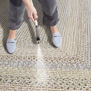 Safavieh Braided Area Rug - Elegant Hand-woven Design For Indoor And Outdoor Spaces, Durable & Washable Quality Beige ,Light Grey Polypropylene Pile Brd321b-5ov