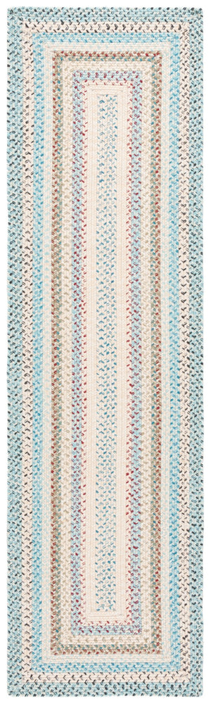 Safavieh Braided Rugs 322b Beige / Light Blue Beige ,Light Blue Polypropylene Pile Brd322b-3ov