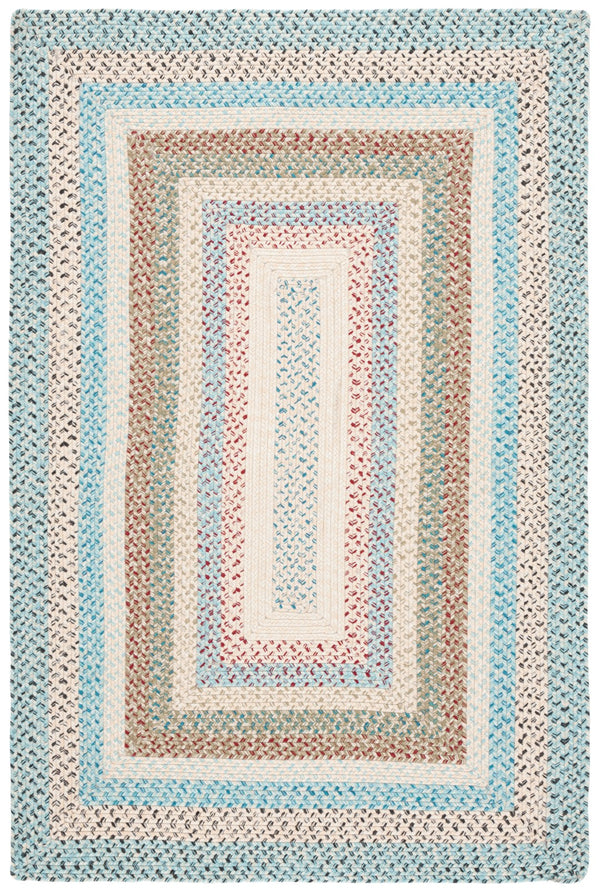 Safavieh Braided Rugs 322b Beige / Light Blue Beige ,Light Blue Polypropylene Pile Brd322b-4