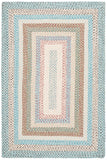 Safavieh Braided Rugs 322b Beige / Light Blue Beige ,Light Blue Polypropylene Pile Brd322b-4