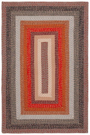 Safavieh Braided Rugs 323t Brown / Rust Brown ,Rust Polypropylene Pile Brd323t-3r