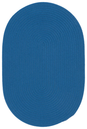 Safavieh Braided Hand-Loomed Blue Area Rug — Soft Low Pile, Durable Polypropylene Blend, Coastal Accent Rug 5'-0" x 8'-0" BRD375N-5OV