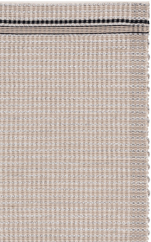 Safavieh Braided Handwoven Cotton Area Rug 8X10 Beige & Black Braided Design Low-Profile Scandinavian Charm 8'-0" x 10'-0" BRD763B-8