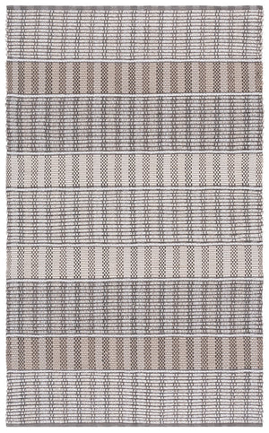 Safavieh Braided Hand-Woven Beige Brown Area Rug — Soft Cotton Pile, Durable Braided Texture, Timeless Style 4'-0" x 6'-0" BRD764B-4