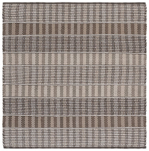 Safavieh Braided Handwoven Cotton Runner In Beige Brown — Low-Profile Braided Design For Hallways And Entryways 2'-3" x 8'-0" BRD764B-28