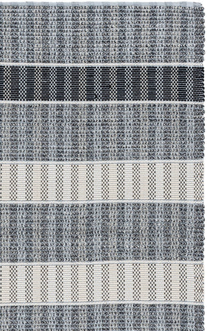 Safavieh Braided Handcrafted Grey And Black Runner Rug — Braided Cotton Texture, Scandinavian Modern Warmth For Hallways 2'-3" x 8'-0" BRD764F-28