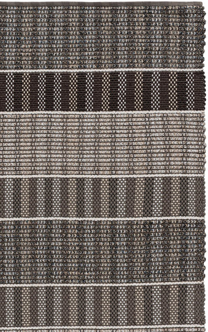 Safavieh Braided Hand-Woven Cotton Runner In Rich Brown And Blue Tones, Low-Profile 1/2" Pile For Hallways 2'-3" x 8'-0" BRD764T-28