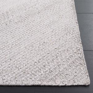 Safavieh Braided Hand-Woven Beige Chevron Area Rug — Eco-Friendly Pet Yarn, Low 3/8" Pile, Durable Style 8'-0" x 10'-0" BRD806B-8