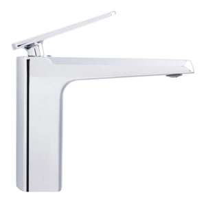 Safavieh AUREA Bathroom Faucet - Polished Chrome Elegance with Smooth Controls for Modern Bathrooms & Sinks BRF1012C