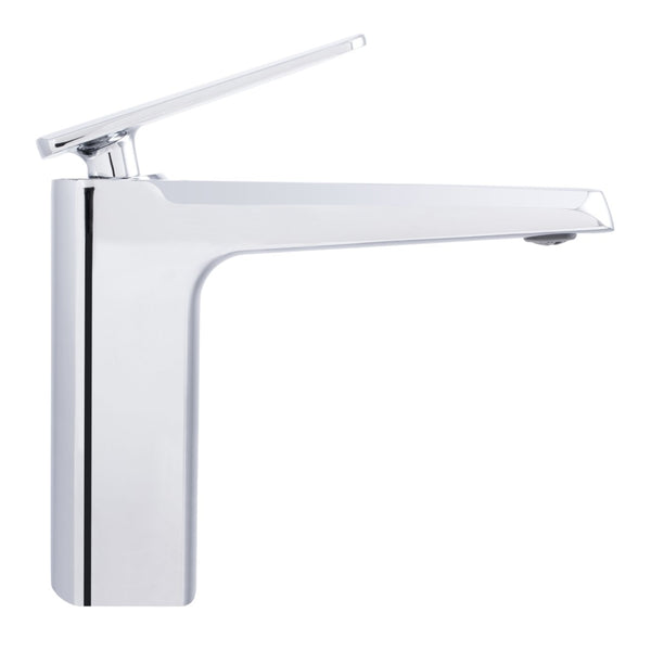 Safavieh AUREA Bathroom Faucet - Polished Chrome Elegance with Smooth Controls for Modern Bathrooms & Sinks BRF1012C
