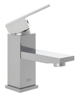 Safavieh BLISS Chrome Vessel Faucet - Stylish 6-Inch Single Handle for Modern Bathrooms, Easy Installation & Care BRF1055C